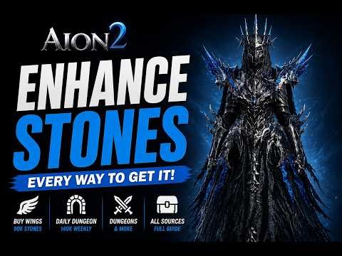 AION 2 ENHANCE STONES Guide — BEST Ways to Farm Them! 90K From Wings?!