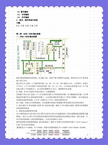 《微型计算机原理及应用》重点＋试题！整合并汇总课程重点知识，抓住难点，轻松掌握