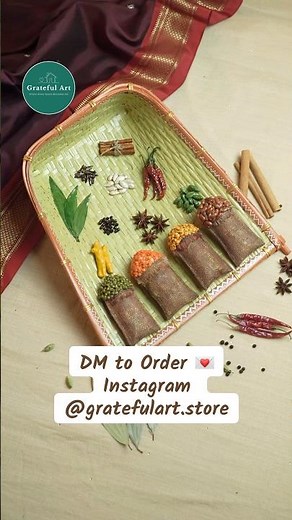 Handmade Masala Sup Wall Décor | Indian Home Decor Idea 🌿 #youtubeshorts