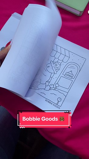 Descubre el libro de Bobbie Goods para colorear