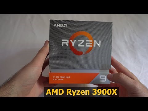 AMD Ryzen 9 3900X CPU + RGB Fan (Unboxing, Installation, BIOS settings)