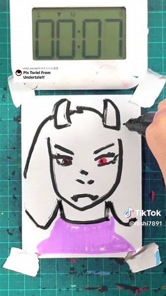 TikTokでPOM-ART【1mindrawing】さんをチェック！