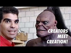 The Creators of Mortal Kombat Meet Their Creation — Goro Set Visit (1995) #mortalkombat