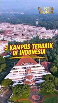 5 Kampus Terbaik Di Indonesia #shorts #kampusterbaik #pendidikan #kampusunggulan #universitas #viral