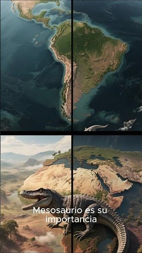 Mesosaurus: the reptile that helped prove that the continents moved #universalscience #fossils