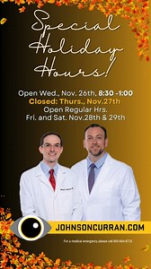 Have a very Happy Thanksgiving! | Johnson Curran Optometry Centers PC | Facebook