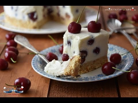 Cheesecake fara Coacere cu Mascarpone, Ricotta si FructeIReteta Video