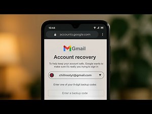 How to Recover a Gmail Account Using Backup codes Gmail Account Recovery