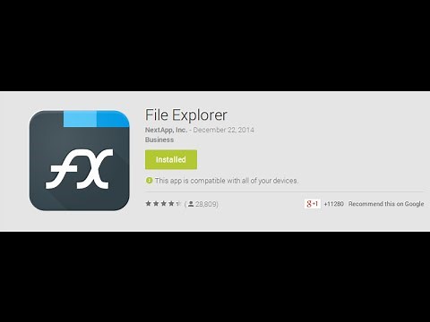 Android 101: "FX" File Explorer W/ Write 2 SD Card Fix - TechByDMG.com