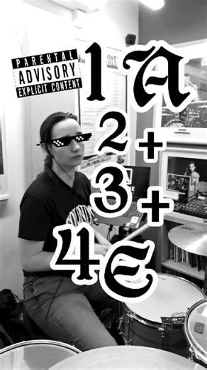 Here's a really nice groove that's perfect for beginner and intermediate drummers. This one will serve you very well! #drumgroove #drumgrooves #drumbeat #learndrums #drumming #drumplayer #drummergirl | Love To Learn Drums