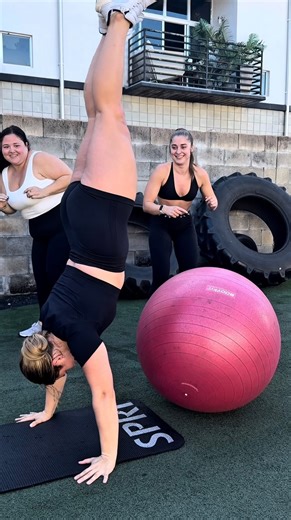 Hypertrophy & Performance Coach | South Tampa | GLUTECAMP takes on the stability ball handstand challenge! Who did it the best? Who did it worst? Come be a part of our community every... | Instagram