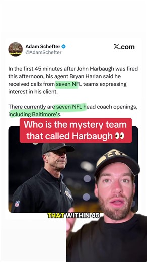John Harbaugh's Future: Mystery Team Call Revealed