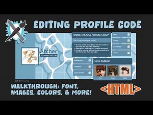 HTML on Art Fight!? Editing HTML User-Profile Code Walkthrough! Beginner Friendly :D