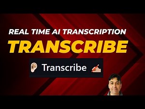 Real Time AI Transcription with Transcribe Tool