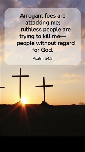 Psalm 54:3 #psalm #bibleverse #dailybible #psalm54