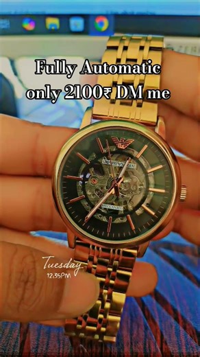 Automatic watch online order #onlineshopping