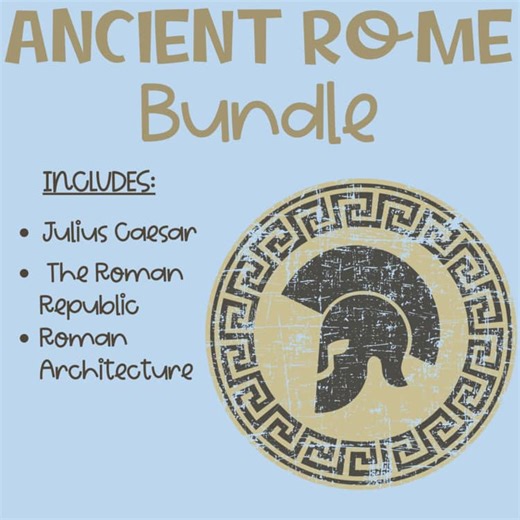 Ancient Rome  Reading Comprehension Passages & Questions Middle School