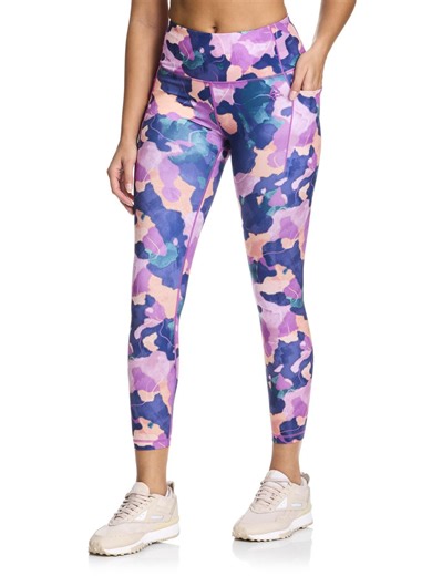 Reebok Women’s ‘Reflex’ High-Rise 25” Inseam 7/8 Printed Leggings with Pockets - Walmart.ca