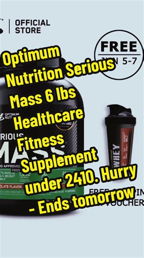 Optimum Nutrition Serious Mass: Build Muscle with this Fitness Supplement
