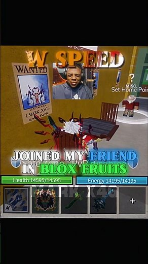 W Friend - W Speed Edit❤️‍🩹 | Blox Fruits Verision #roblox #bloxfruits #shorts