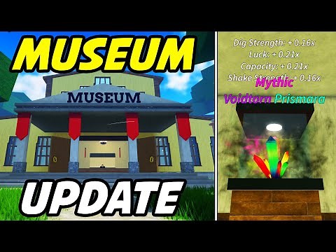 Museum Update in Prospecting! (Full Guide)