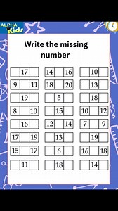 8.6K views · 57 reactions | Math worksheet for students teachers and parents | Alpha kids :worksheets and activities | Facebook