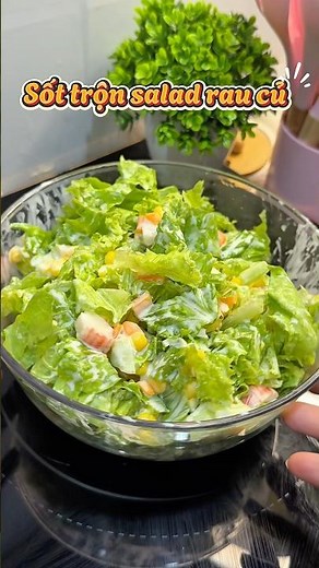 Cách làm sốt trộn salad rau củ đơn giản, siêu ngon taij nhà #cooking #food