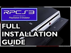 RPCS3 [ 2018 ] PS3 EMULATOR FULL GUIDE INSTALLATION