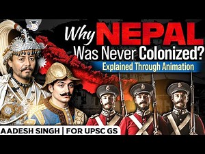 Why Britishers did not colonized Nepal? | Complete History Explained through Animation | StudyIQ IAS