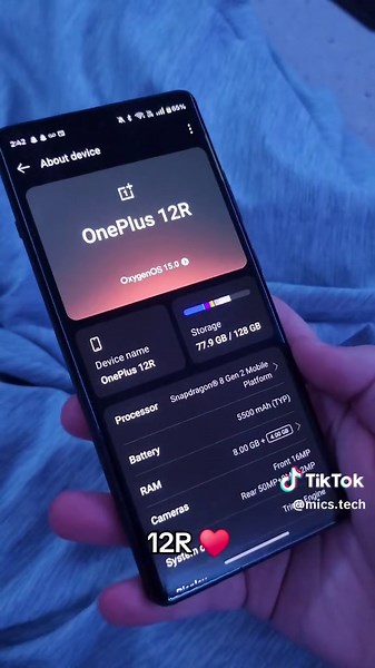 Exploring the OnePlus 12R: Features & OxygenOS 2023
