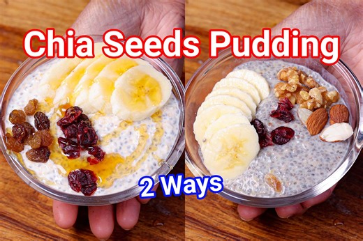 Chia Pudding Recipe - 2 Ways | Chia Seed Pudding - Weight Loss