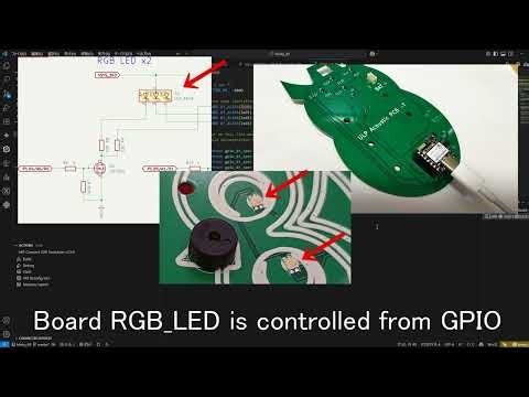RGB_LED (GPIO) Test from Xiao nRF54L15 Sense