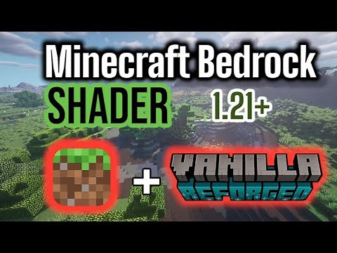 Minecraft bedrock shader showcase | Vanilla reforged + Enhanced fog remastered