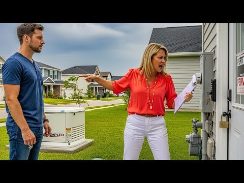 HOA Karen Demanded My Generator Key, Then Got Stuck When I Changed All Locks