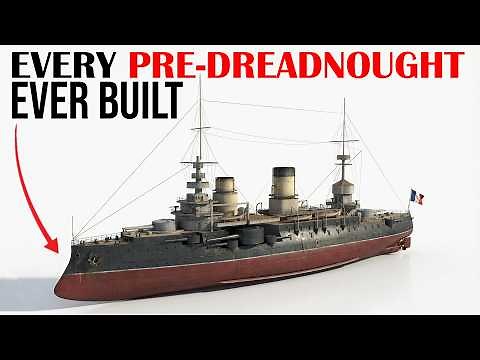 Every French Pre-Dreadnought Battleship Ever Built