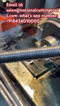 Thread Rolling Machine l Thread Forming Machine for threaded bar l Bolt Thread #viralvideo