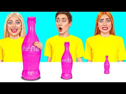 大・中・小フードチャレンジ | クレイジークッキングバトル Funny DO Challenge