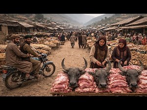 🇦🇫 Afghanistan’s Dangerous Market | Real Life of Poor People | 4K Walking Tour