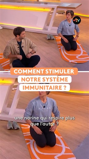 💪🧘‍♀️ Alors que l'épidémie de grippe arrive à son pic et que les maladies vont circuler avec les fêtes, voici 3 exercices pour stimuler son système immunitaire ! | Télématin