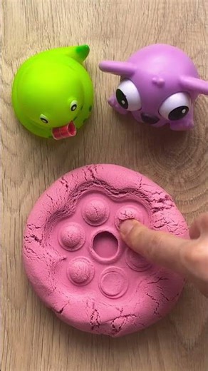 Squishy Kineticsand Hohoho! 😂🎉🤩 #satisfying #asmr #funny #viral #trending #shorts