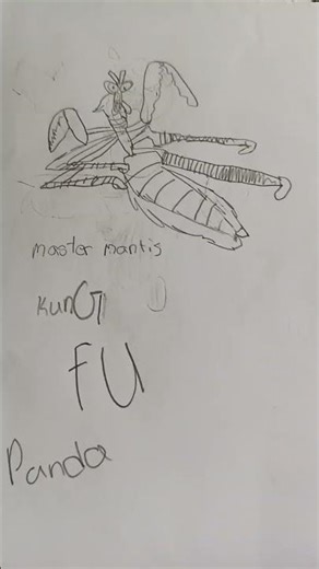 Master mantis#art Kung Fu Panda