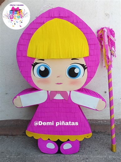 Piñata Masha adorable: cómo hacer y decorar piñata Masha