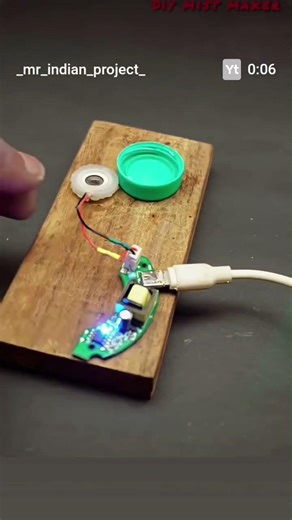 5v module mist maker fog machine diy #shortvideo​ #mistmaker​