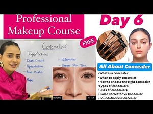 FREE PROFESSIONAL MAKEUP CLASS DAY 6| Complete Makeup Course| Online Makeup Course| मेकअप कोर्स|