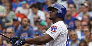 Soler HR puts dent in Wrigley scoreboard