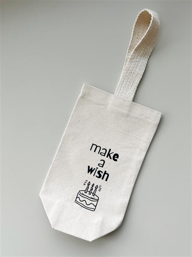 Canvas Wine Tote Bag – Reusable Bottle Carrier Birthday Gift Bag - Etsy