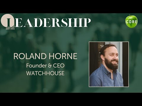 Leadership series: Roland Horne