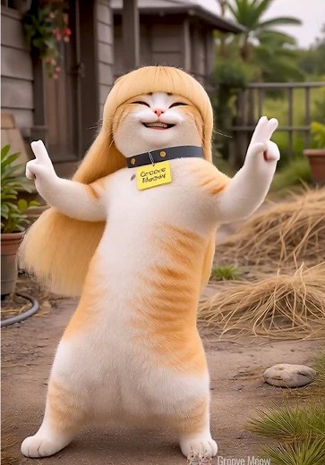 Ginger Tabby Cat Dances Bollywood Style 💃🐱