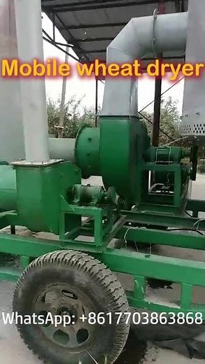 🚜 Mobile Wheat Dryer — Efficient Grain Drying Anywhere!