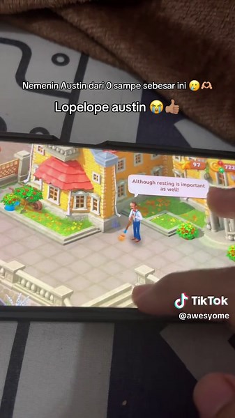 Semua telah ku berikan untukmu🤣 #homescapes #gardenscapes #austin #game